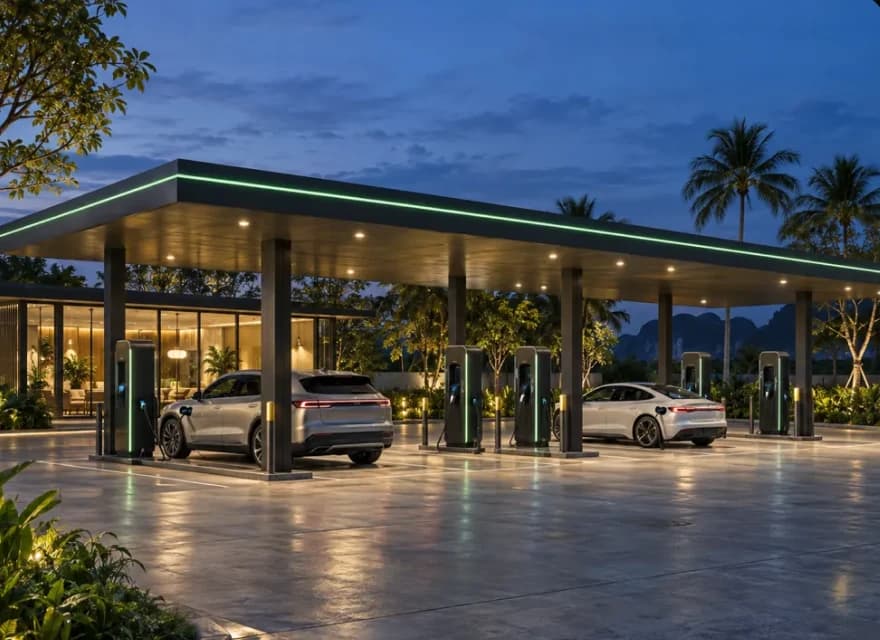 สถานีชาร์จ HYPER FAST CHARGE