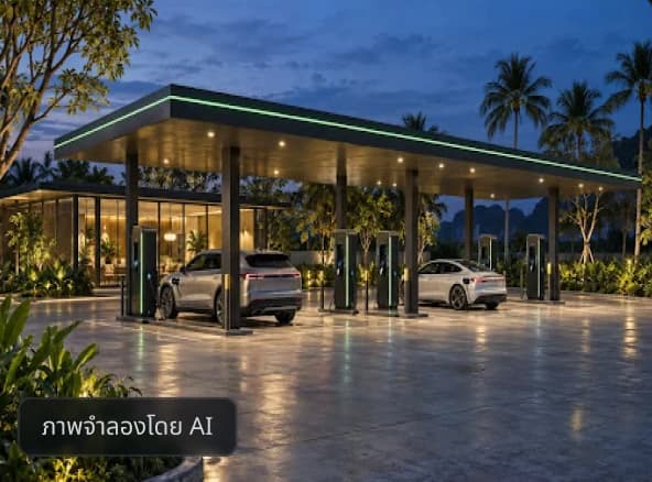 ภาพประกอบ Ayutthaya Hub Multi-Capital Stack · ฮับชาร์จ
